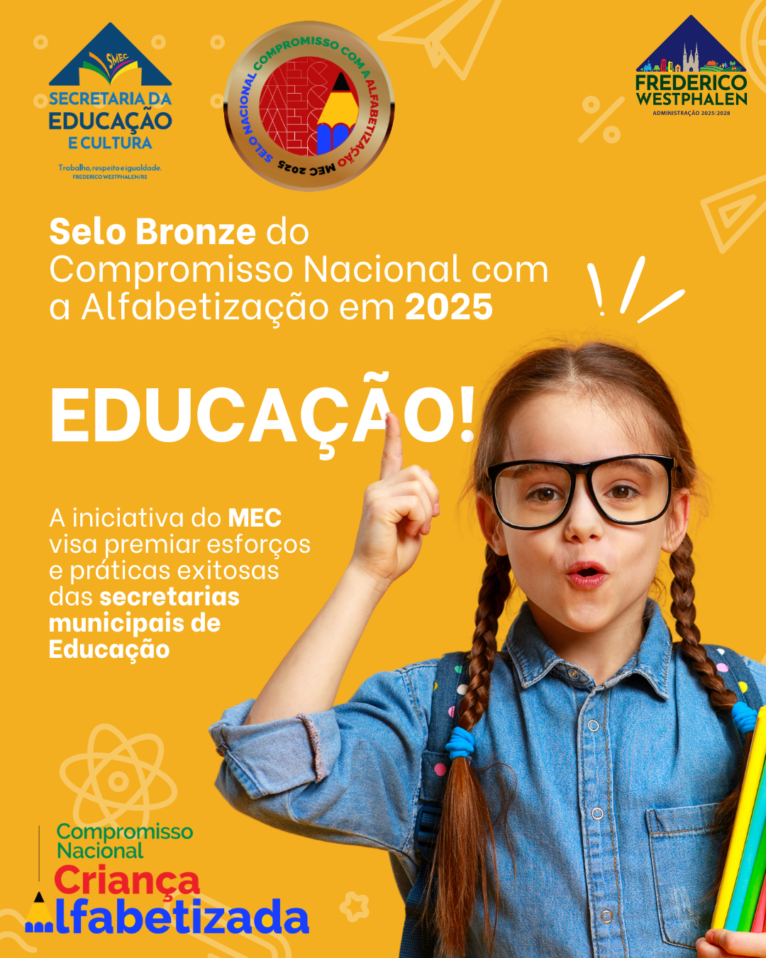 frederico-westphalen-conquista-selo-bronze-do-compromisso-nacional-com-a-alfabetizacao-em-2025
