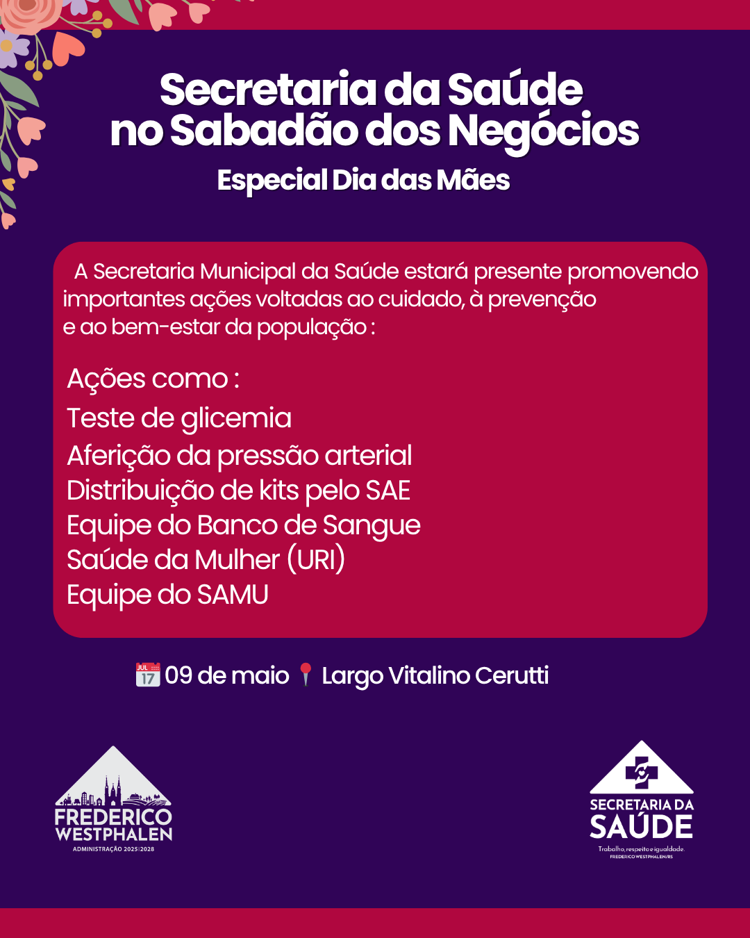 secretaria-municipal-da-saude-participa-do-sabadao-dos-negocios-com-diversas-acoes-para-a-comunidade