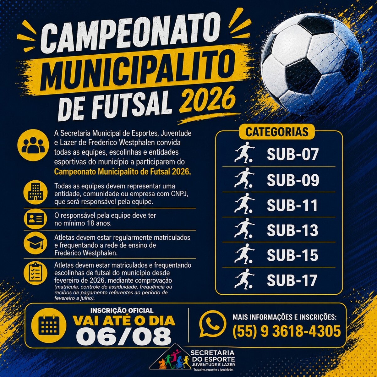 inscricoes-oficiais-para-o-campeonato-municipalito-de-futsal-2026-sao-prorrogadas-ate-6-de-agosto