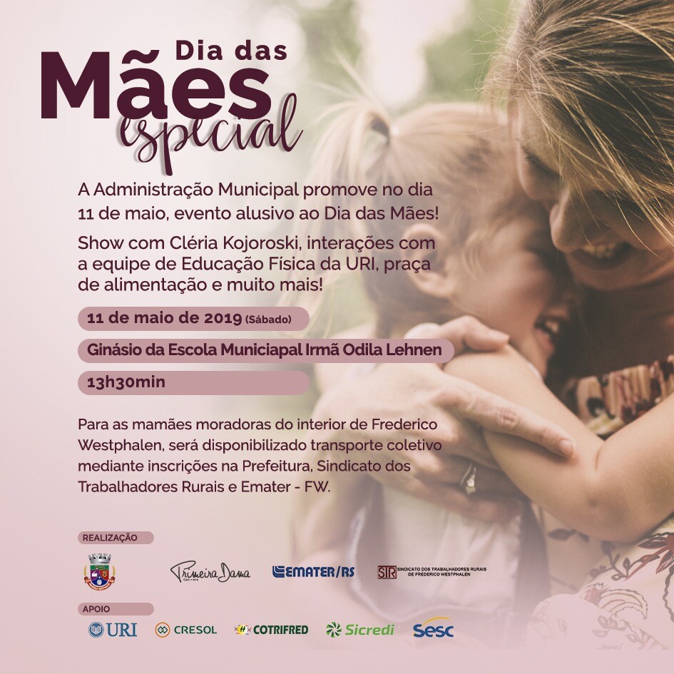evento-em-alusao-ao-dia-das-maes-tem-local-alterado